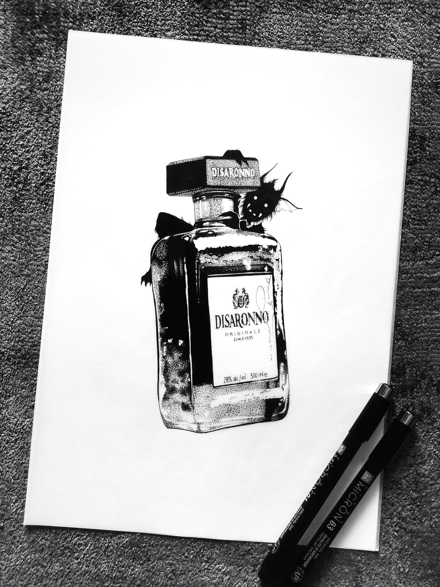 Disaronno Demon Bottle