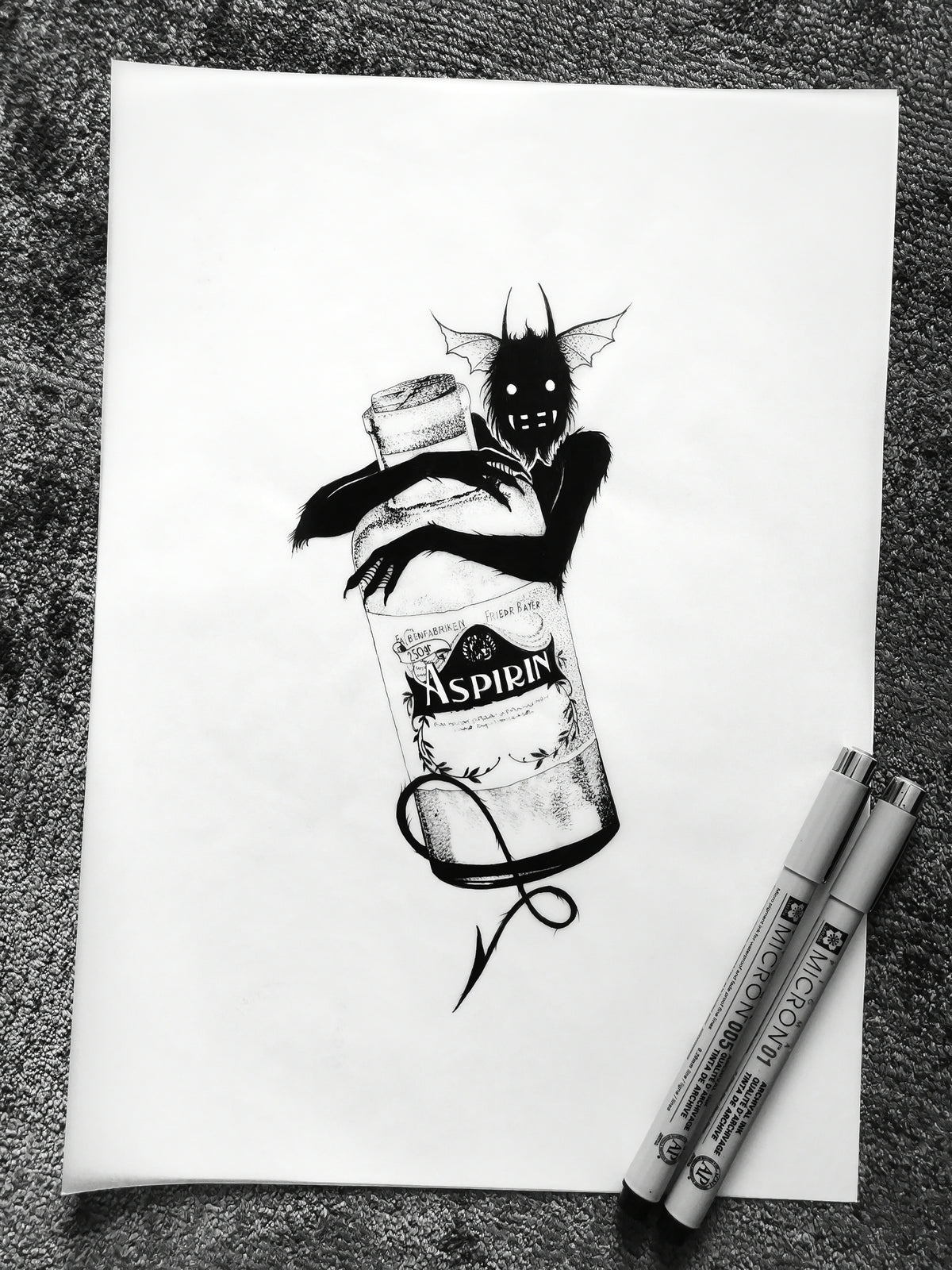 Aspirin Demon's Bottle