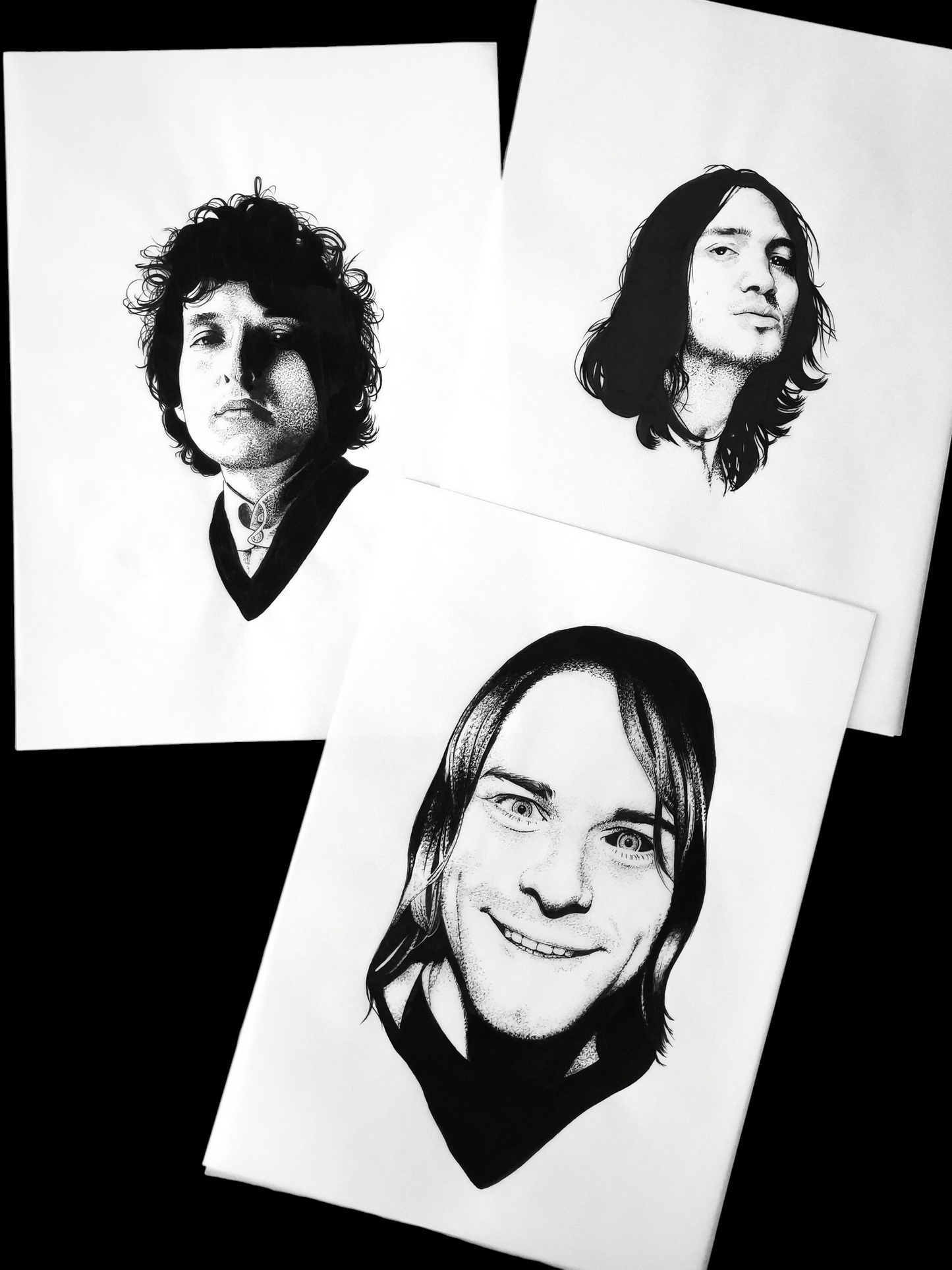 Lot de portraits