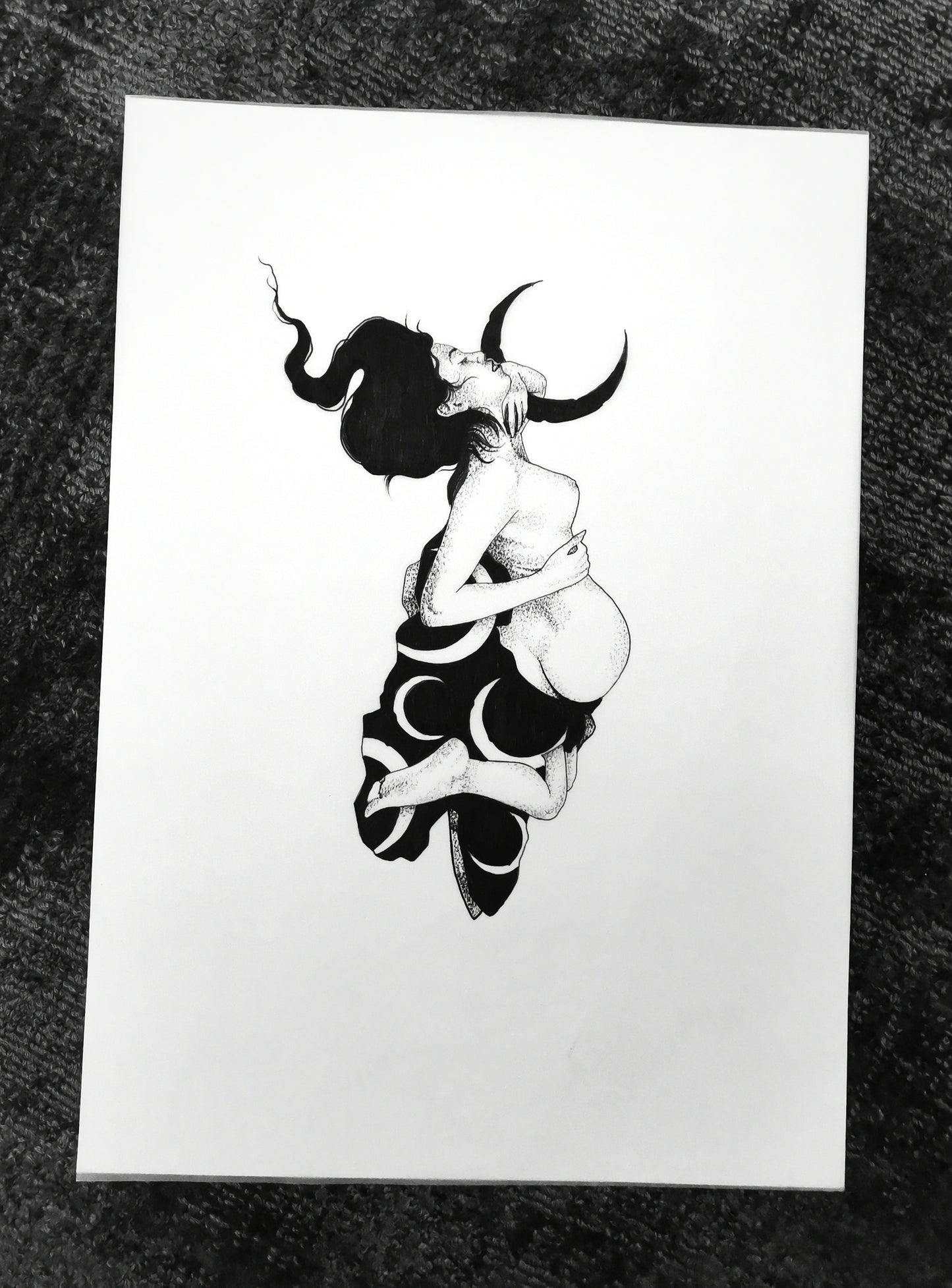 A Midnight dance with Moons