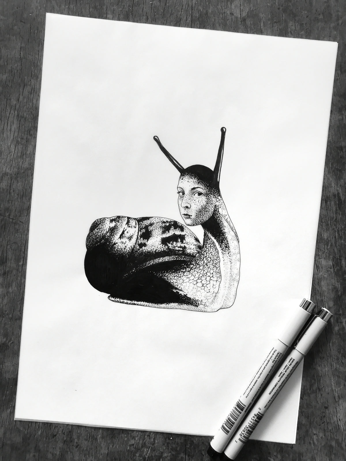 Lady Snail had a secret