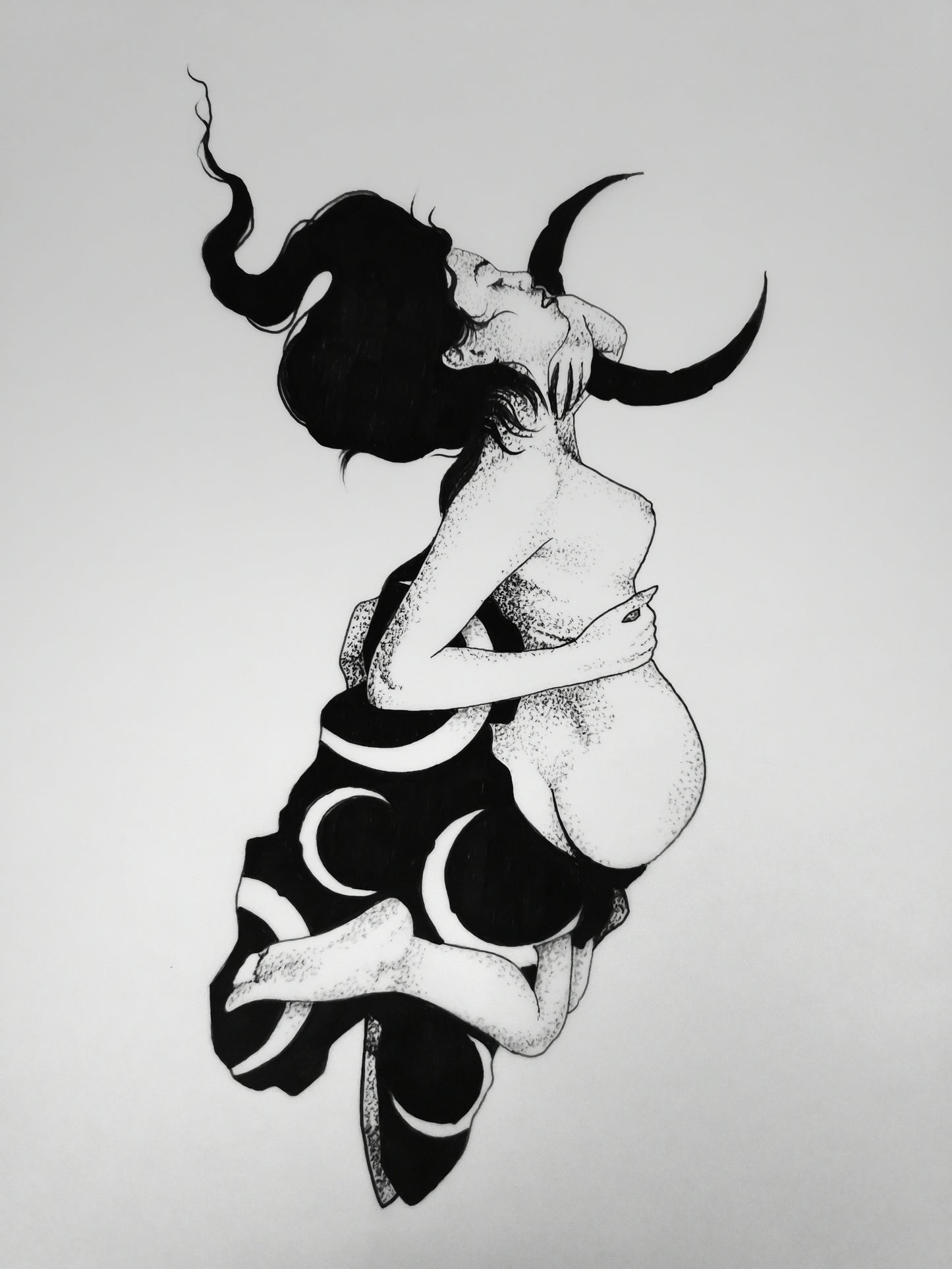 A Midnight dance with Moons