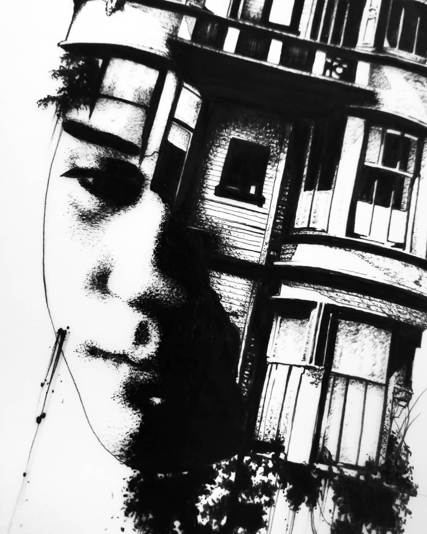 A Past of violence and Nails. Erects the structure of a collapsed soul