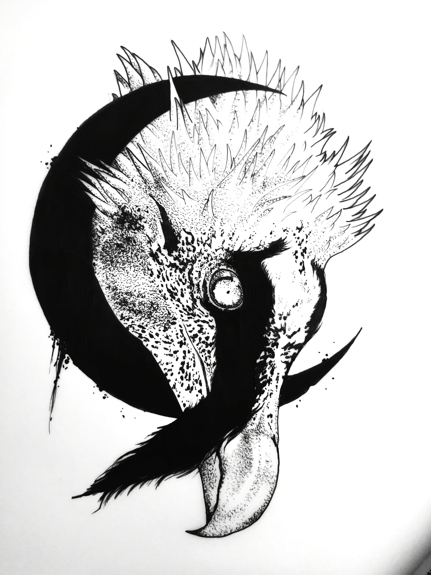 Vautour Sombre